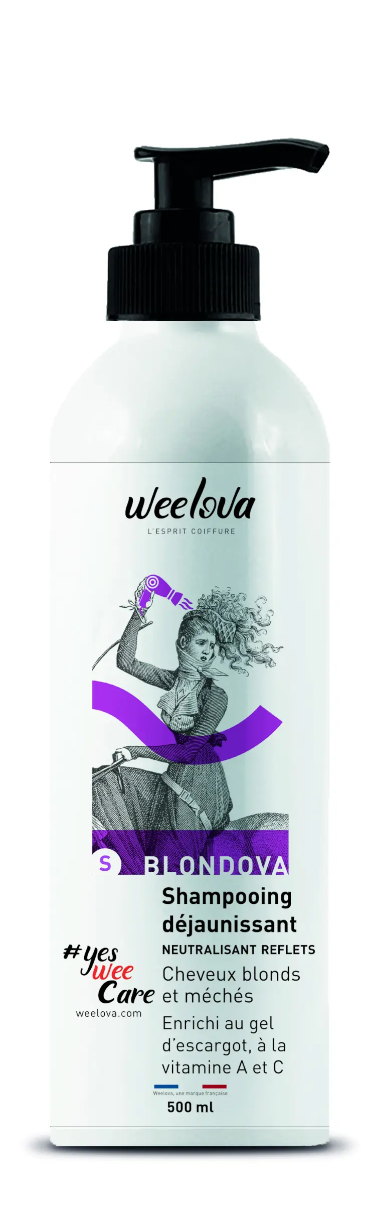 Blondova - Shampooing Déjaunissant - 500ml