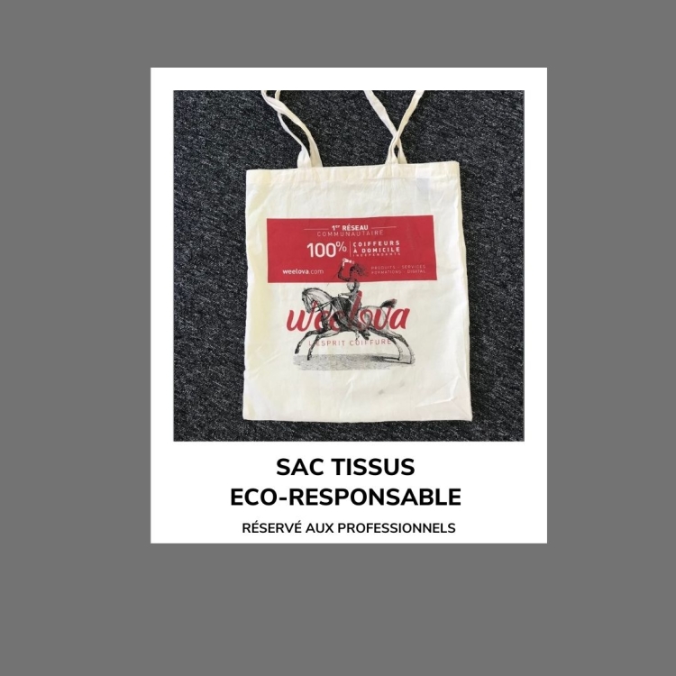 SAC WEELOVA TISSU COTON ECO RESPONSABLE