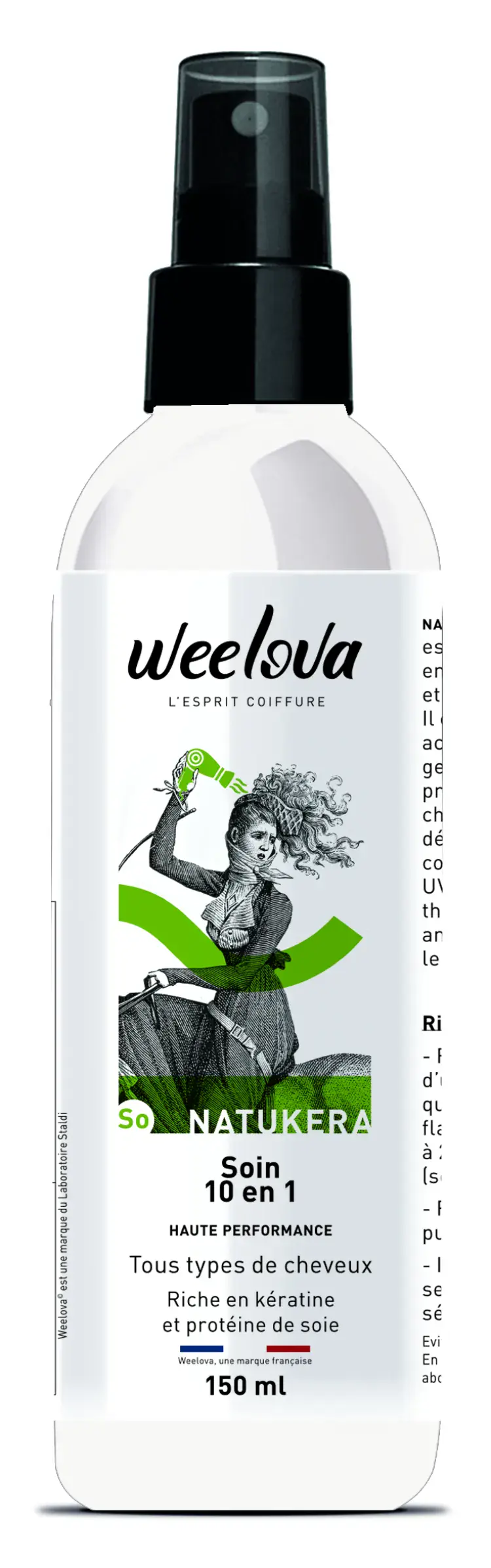 Soin 10 en 1 sans rinçage Natukera - 150ml