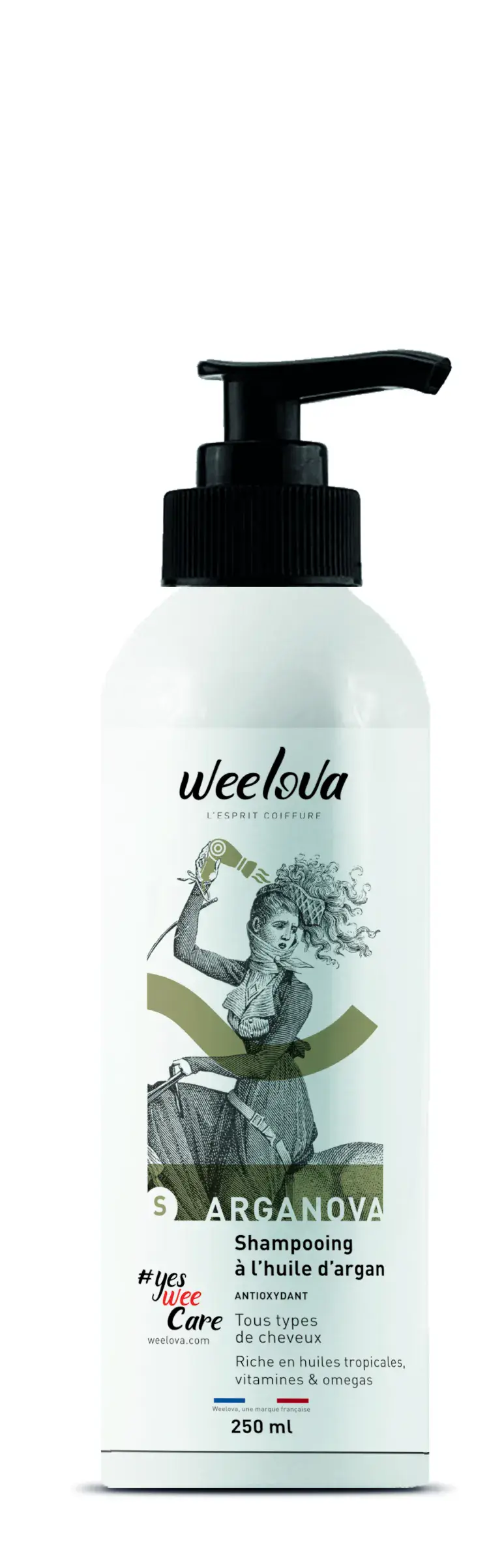 Shampooing à l'huile d'Argan Arganova - 250ml