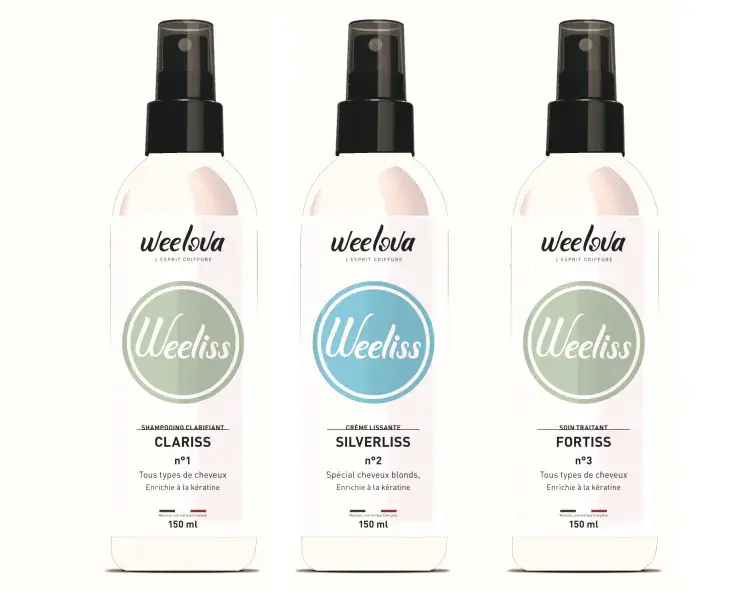 Kit de Lissage - 3 Produits (Cheveux blonds, méchés & blancs) - Silverliss